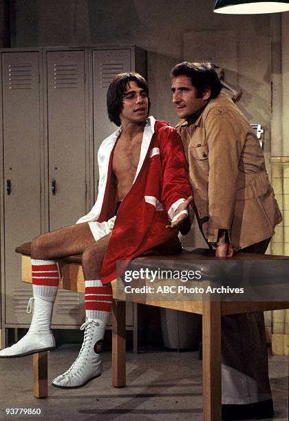 One-Punch Banta" - Season One - 10/19/78, Tony Danza and Judd Hirsch on the Disney General Entertainment Content via Getty Images Television Network...