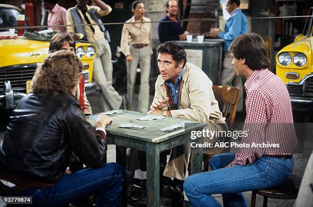 The Great Line" - Season One - 10/17/78, Jeff Conaway , Judd Hirsch , Randall Carver on the Disney General Entertainment Content via Getty Images...