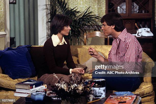 The Great Line" - Season One - 10/17/78, Ellen Regan , Randall Carver on the Disney General Entertainment Content via Getty Images Television Network...