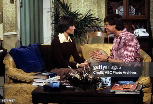 The Great Line" - Season One - 10/17/78, Ellen Regan , Randall Carver on the Disney General Entertainment Content via Getty Images Television Network...