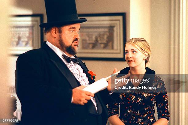 The Pom Pom Incident" - Season Three - 10/16/98, Dom DeLuise guest starred as Cousin Mortimer. Melissa Joan Hart also stars.,