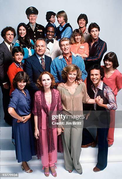 Gallery - Season Two - 9/28/78, Pictured, back row: Arthur Peterson , Jay Johnson , Bob Seagren ; Sal Viscuso , Diana Canova , Robert Guillaume ,...