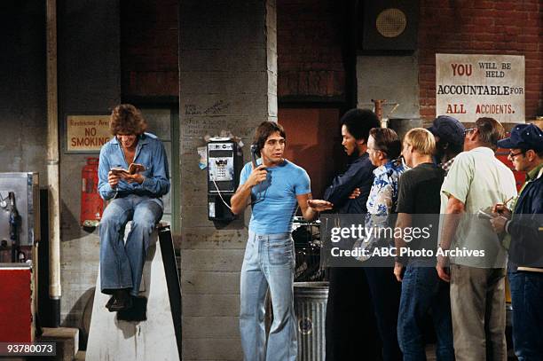 Like Father, Like Daughter" - Season One - 9/12/78, Jeff Conaway , Tony Danza , Unknown on the Disney General Entertainment Content via Getty Images...