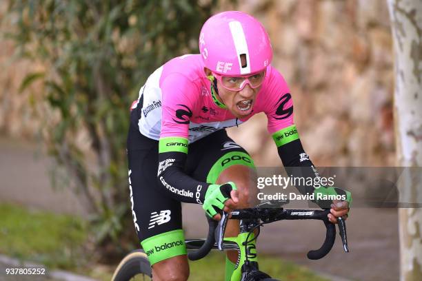 Michael Woods of Canada and Team EF Education First-Drapac p/b Cannondale / during the 98th Volta Ciclista a Catalunya 2018, Stage 7 a 154,8km stage...