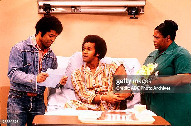 The Ambulance Chaser" - Season One - 1/22/75, Clifton's friend Earl and a shady lawyer try to convince Clifton to sue after he's hit by a taxi. Ted...