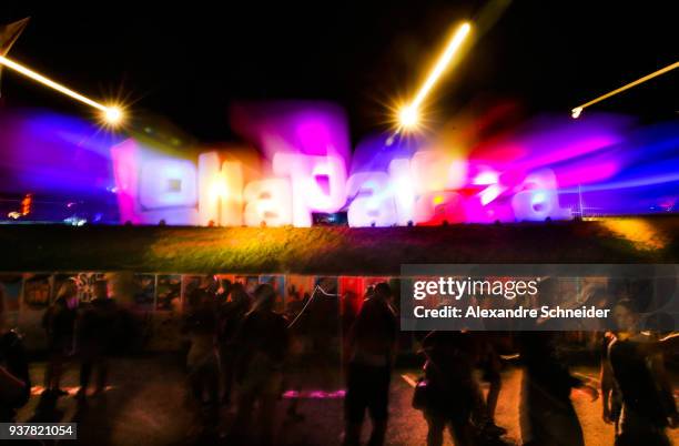 General athmosphere of Lollapaloosa Sao Paulo 2018 at the Interlagos racetrack on March 24, 2018 in Sao Paulo, Brazil.