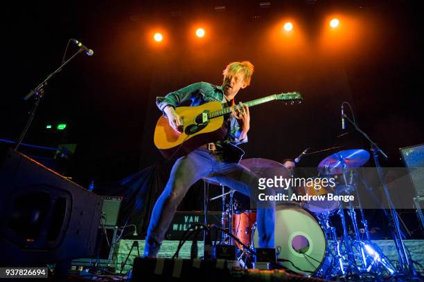 Van William performs at Albert Hall on February 26, 2018 in Manchester, England.