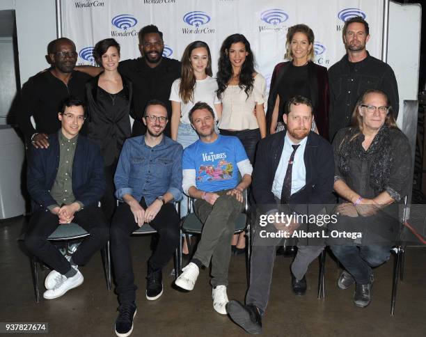 Lennie James, Maggie Grace, Alycia Debnam-Carey, Danay Garcia, Jenna Elfman, Garret Dillahunt, Andrew Chambliss, Ian B. Goldberg, Chris Hardwick,...