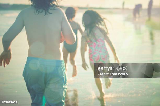 Children at the beach.