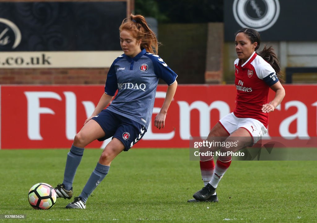 Arsenal v Charlton Athletic Women - FA Women's Cup Sixth Round