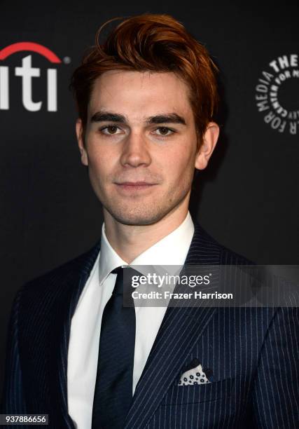 Apa attends The Paley Center For Media's 35th Annual PaleyFest Los Angeles - "Riverdale" at Dolby Theatre on March 25, 2018 in Hollywood, California.