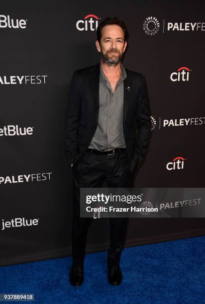 Luke Perry attends The Paley Center For Media's 35th Annual PaleyFest Los Angeles - "Riverdale" at Dolby Theatre on March 25, 2018 in Hollywood,...