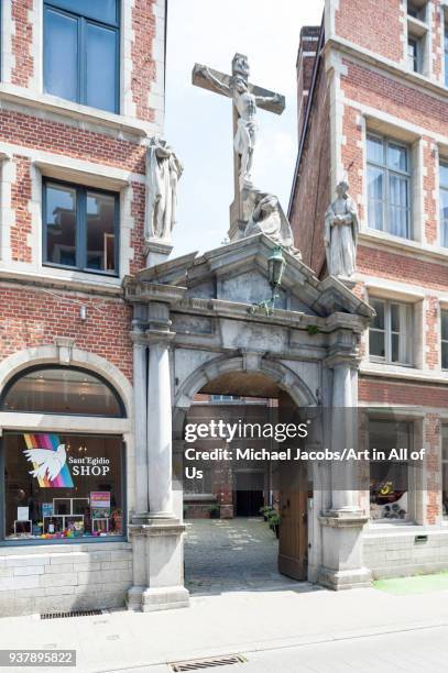 Belgium, Antwerp - 4 June 2015: Klooster van de witzusters - gemeenschap Sant' Egidio