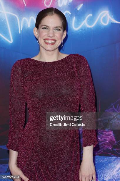 Anna Chlumsky attends Broadway opening night "Angels in America" part 2 at Neil Simon Theatre on March 25, 2018 in New York City.