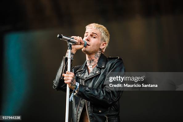 Jesse Rutherford Jesse Rutherford singer of the band The Neighbourhood performs live ...