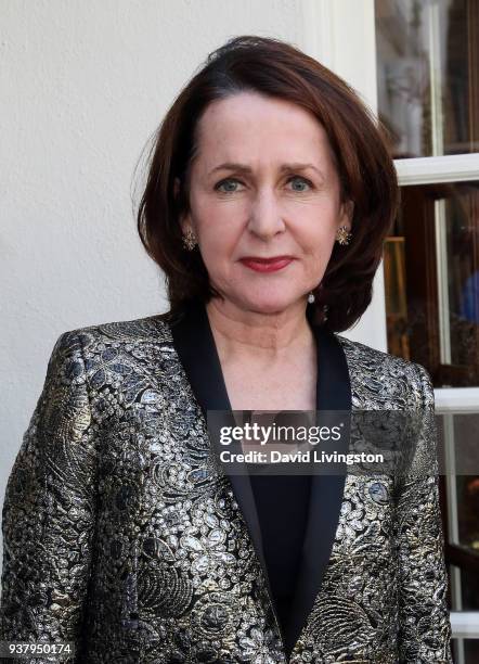 Author Carol Higgins Clark attends Project Angel Foods' Dream Come True at the 3rd annual Garden Party at a private residence on March 25, 2018 in...