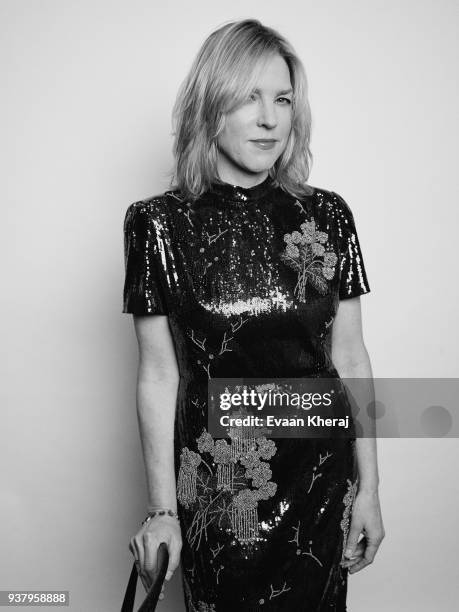 Diana Krall poses for a portrait at the YouTube x Getty Images Portrait Studio at 2018 Juno's Gala Awards Dinner on MARCH 25th, 2018 in Vancouver, BC