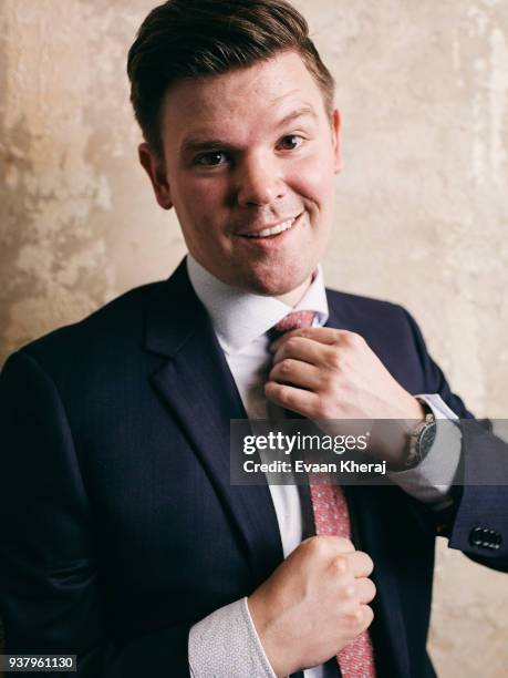 Ivan Decker poses for a portrait at the YouTube x Getty Images Portrait Studio at 2018 Juno's Gala Awards Dinner on MARCH 25th, 2018 in Vancouver, BC