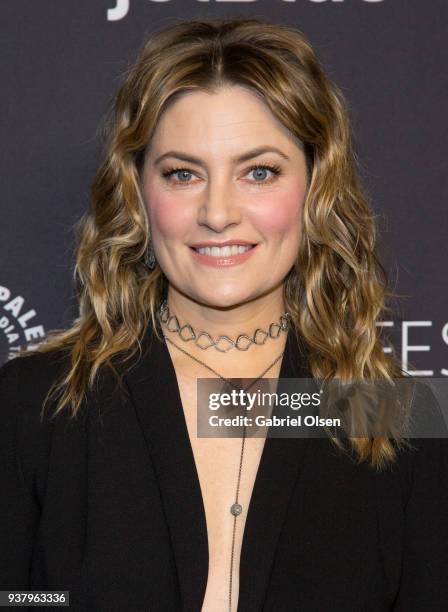 Madchen Amick arrives for the 2018 PaleyFest Los Angeles - CW's "Riverdale" at Dolby Theatre on March 25, 2018 in Hollywood, California.
