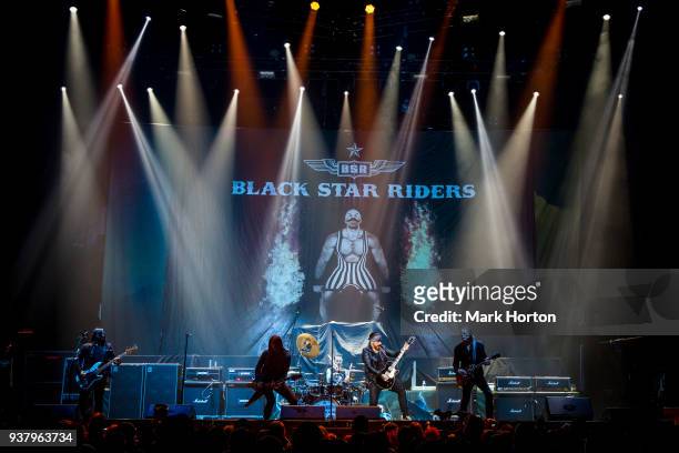 Black Star Riders perform at The Arena at TD Place on March 25, 2018 in Ottawa, Canada.