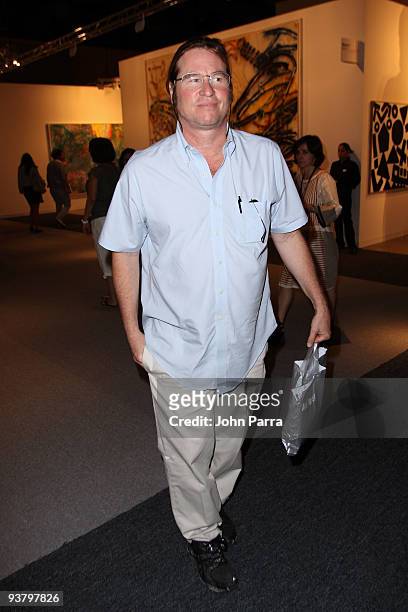 Actor Val Kilmer attends Art Basel Miami on December 3, 2009 in Miami Beach, Florida.