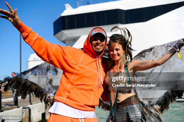 Afrojack seen backstage at Ultra Music Festival at Bayfront Park on March 25, 2018 in Miami, Florida.