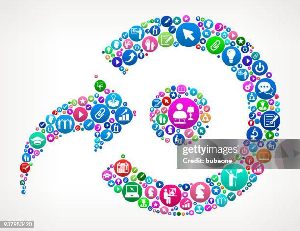 target 2017 - multiple choice screen stock illustrations