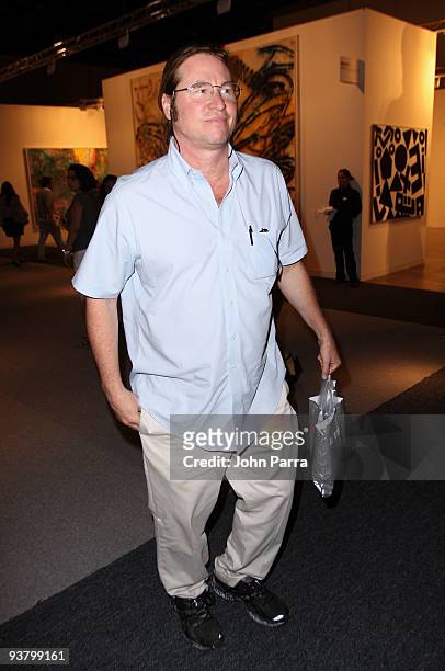 Actor Val Kilmer attends Art Basel Miami at the Miami Beach Convention Center on December 3, 2009 in Miami Beach, Florida.