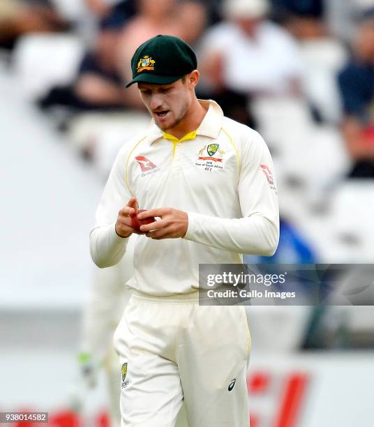 Cameron Bancroft of Australia during day 3 of the 3rd Sunfoil Test match between South Africa and Australia at PPC Newlands on March 24, 2018 in Cape...