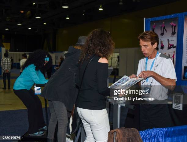 Vibrate Fitness at The Best You Expo on March 25, 2018 in Long Beach, California.