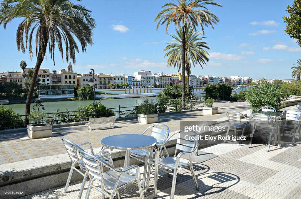 Seville. Guadalquivir river.