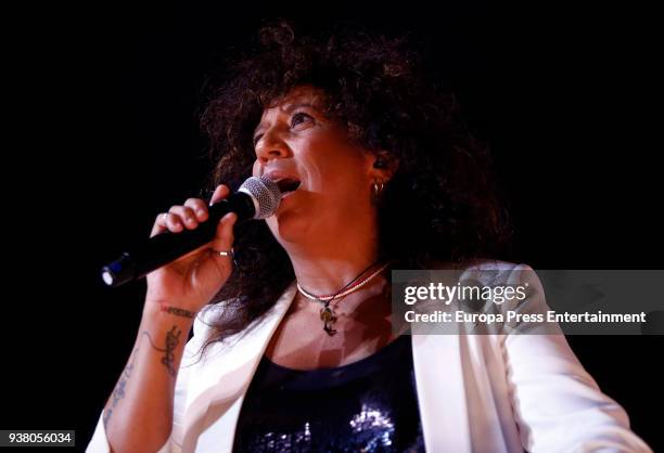 Rosana attends 'La Noche De Cadena 100' charity concert at WiZink Center on March 24, 2018 in Madrid, Spain.