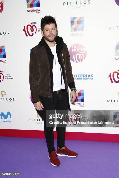 Pablo Lopez attend 'La Noche De Cadena 100' charity concert at WiZink Center on March 24, 2018 in Madrid, Spain.