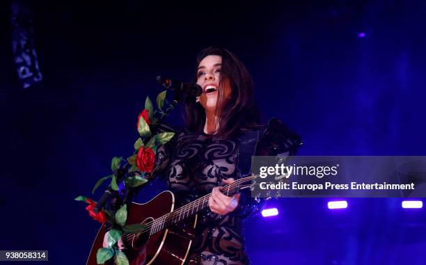 Ruth Lorenzo attends 'La Noche De Cadena 100' charity concert at WiZink Center on March 24, 2018 in Madrid, Spain.