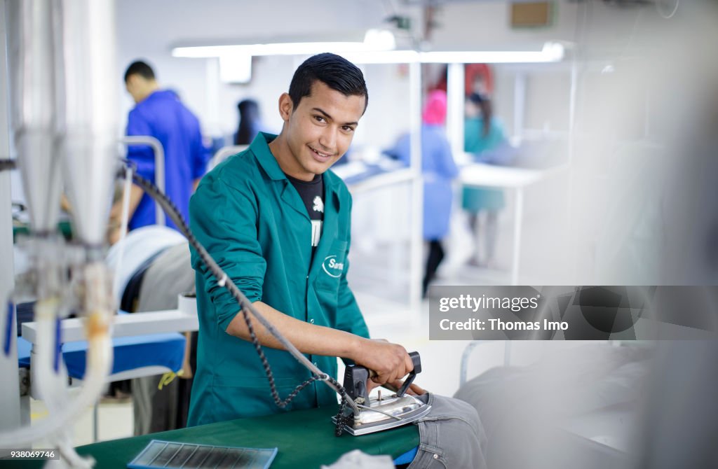 Production of textiles in Tunisia