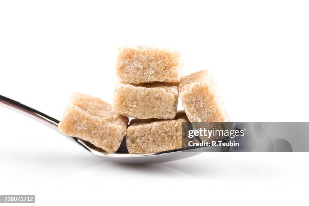 brown sugar cubes - jaggery stock pictures, royalty-free photos & images