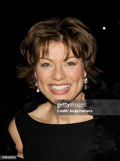 Kate Silverton attends The Berkeley Square Christmas Ball on December 3, 2009 in London, England.