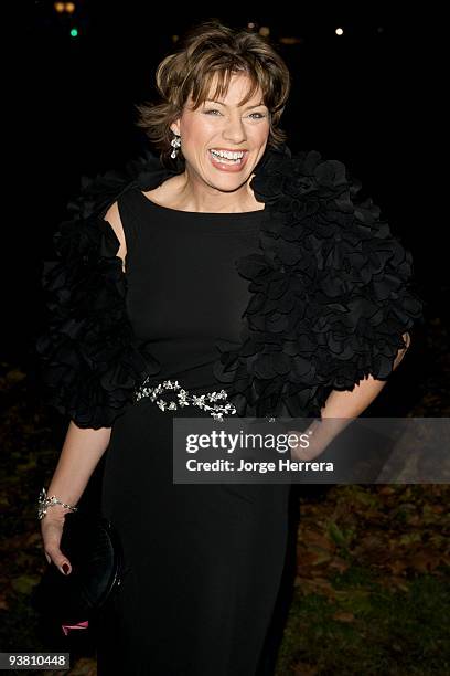 Kate Silverton attends The Berkeley Square Christmas Ball on December 3, 2009 in London, England.