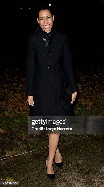Margherita Taylor attends The Berkeley Square Christmas Ball on December 3, 2009 in London, England.