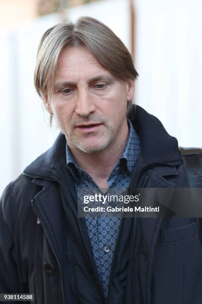 Davide Nicola during the "Golden Bench" award at Coverciano on March 26, 2018 in Florence, Italy.