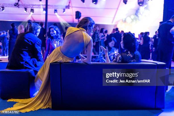 Guest attend the amfAR Hong Kong Gala 2018 at Shaw Studios on March 26, 2018 in Hong Kong, Hong Kong.