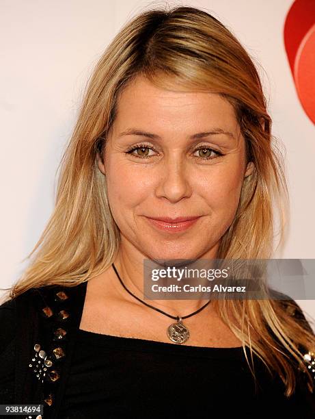 Actress Silvia Wheeler attends "Spanish Movie" premiere at Kinepolis cinema on December 3, 2009 in Madrid, Spain.