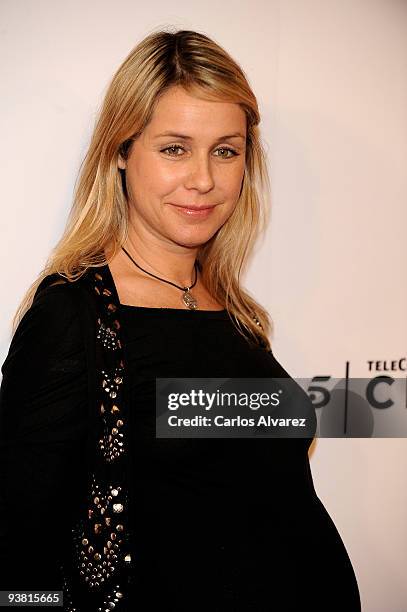 Actress Silvia Wheeler attends "Spanish Movie" premiere at Kinepolis cinema on December 3, 2009 in Madrid, Spain.