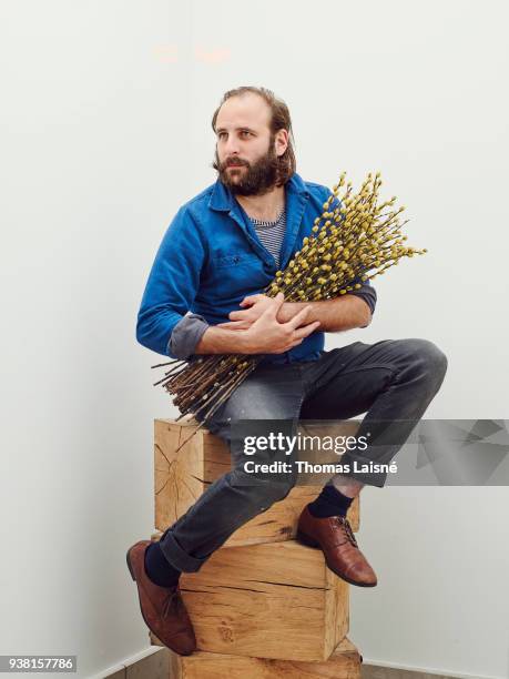 Actor and filmmaker Vincent Macaigne is photographed for Self Assignment on May 24, 2017 in Cannes, France.