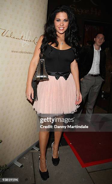 Bianca Gascoigne attends the launch party for season 6 of 'ITV At The Movies' on December 3, 2009 in London, England.