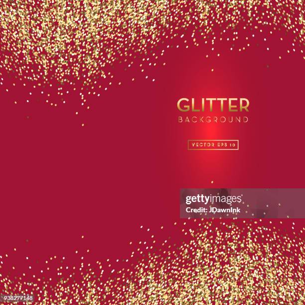 Red Gold 4,798 Red And Gold Glitter Background High Res Illustrations - Getty Images