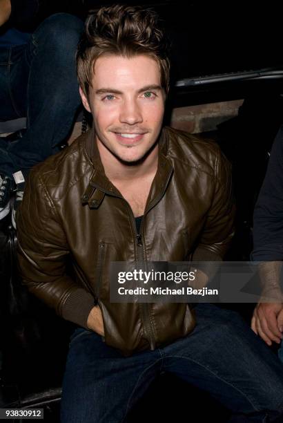 Actor Josh Henderson attends Jay Sean's Album Release Party at H Wood on December 2, 2009 in Los Angeles, California.