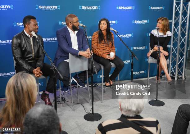 Lyriq Bent, Tyler Perry and Taraji P. Henson take part as Hoda Kotb hosts a live SiriusXM event with Taraji P. Henson, Tyler Perry and the cast of...