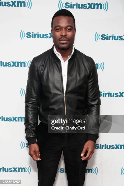 Lyriq Bent visits the SiriusXM Studio on March 26, 2018 in New York City.