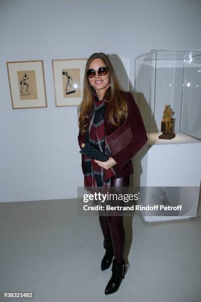 Delphine Marang Alexandre attends the "Chagall, Lissitzky, Malevitch... L'Avant-garde Russe a Vitebsk, 1918-1922" : Press Preview at Centre Pompidou...